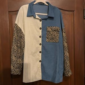 Women corduroy top